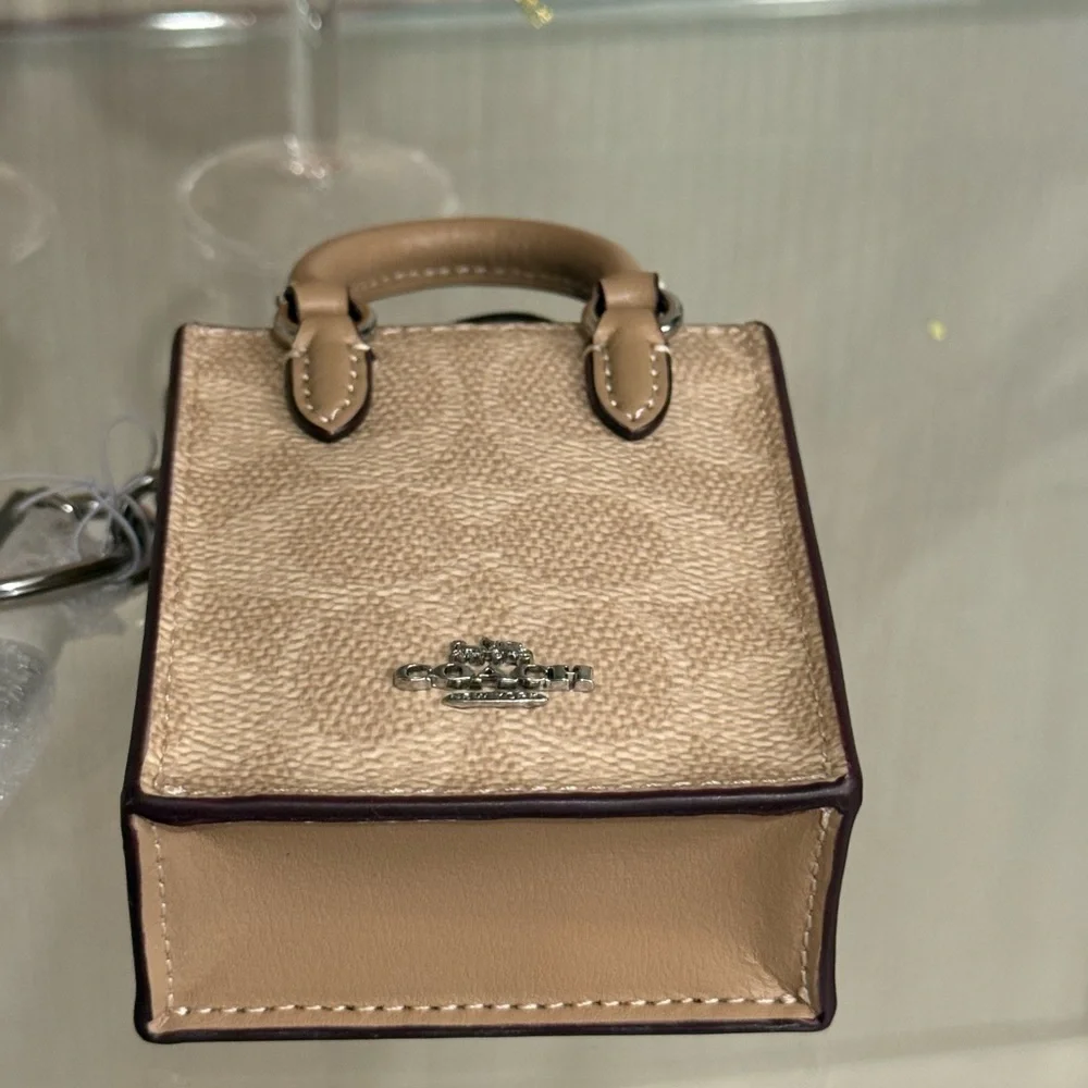 Coach Tan Mini Bag - Picture 6 of 6